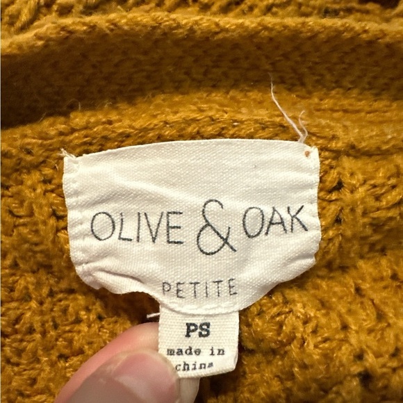 Olive & Oak Mustard Knit Cardigan - Picture 6 of 7